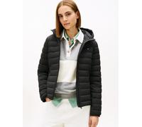 Steppjacke TOMMY HILFIGER "STRETCH NYLON LW DOWN JACKET", Damen, Gr. XL (42), schwarz, Steppware, Obermaterial: 93% Polyester, 7% Elasthan, unifarben, regular fit, Jacken Steppjacke (93141062-XL) schw