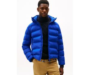 Steppjacke TOMMY HILFIGER "TECH HEAT SEALED", Herren, Gr. L, wedge blau, Web, Obermaterial: 100% Polyester, regular fit normal, Jacken Steppjacke, Winterjacke, Outdoorjacke, regular fit (31018750-L) w