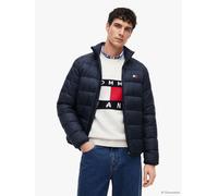 Tommy Jeans Herren Steppjacke Light Down mit Stehkragen, Blau (Dark Blue), M