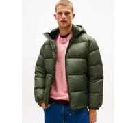 Tommy Jeans Herren Pufferjacke Essential Down Jacket Warm, Grün (Pewter Green), XL