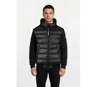 Steppjacke TRUEPRODIGY "Atos Übergangsjacke mit Kapuze", Herren, Gr. XS, schwarz, Obermaterial: 80% Baumwolle CO. 14% Polyester PES. 5% Elasthan EL., Jacken Steppjacke (64348418-XS) schwarz