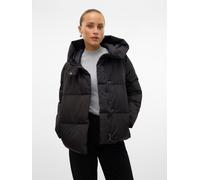 Steppjacke VERO MODA "VMSTELLA SHORT JACKET NOOS", Damen, Gr. L, schwarz, Steppware, Obermaterial: 100% Polyester, leicht glänzend, unifarben, normal, elastischer Bund, Jacken Steppjacke, Polyester-St