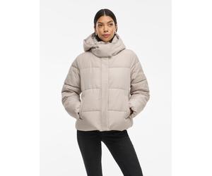 Steppjacke VILA "VIMILJA PADDED PUFFER - NOOS", Damen, Gr. 42, grau (chateau gray), Web, Obermaterial: 100% Polyester, unifarben, regular fit, Jacken Steppjacke (36445408-42) chateau gray