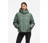 Steppjacke VILA "VIMILJA PADDED PUFFER - NOOS", Damen, Gr. 44, laurel wreath, Web, Obermaterial: 100% Polyester, unifarben, regular fit, Jacken Steppjacke (87796749-44) laurel wreath