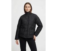 Steppjacke VILA "VISILLA L/S JACKET/PB", Damen, Gr. 40, schwarz (schwarz beauty), Steppware, Obermaterial: 100% Polyamid, unifarben, normal, Rundhals, Jacken Steppjacke (63278409-40) schwarz beauty
