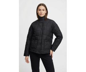Steppjacke VILA "VISILLA L/S JACKET/PB", Damen, Gr. 44, schwarz beauty, Steppware, Obermaterial: 100% Polyamid, unifarben, normal, Rundhals, Jacken Steppjacke (63278409-44) schwarz beauty
