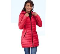 Steppjacke VIVANCE ACTIVE, Damen, Gr. 38, rot, Softshell, Obermaterial: 100% Polyester. Obermaterial 2: 100% Polyester. Wattierung: 100% Polyester, unifarben, Basic, figurbetont kniefrei, Jacken Stepp