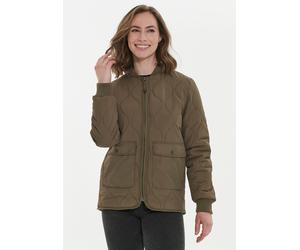 Steppjacke WEATHER REPORT "Eilish", Damen, Gr. 38, grün (olivgrün), Polyamid, unifarben, normal, Rundhals, Jacken Steppjacke, in tollem Steppdesign (99131061-38) olivgrün