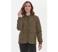 Steppjacke WEATHER REPORT "Eilish", Damen, Gr. 42, grün (olivgrün), 100% Nylon, unifarben, normal, Rundhals, Jacken Steppjacke, in tollem Steppdesign (99131061-42) olivgrün