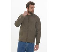 Steppjacke WEATHER REPORT "Palle", Herren, Gr. M, grün (olivgrün), 100% Polyester, unifarben, normal, Rundhals, Jacken, mit praktischen Seitentaschen (34350063-M) olivgrün