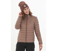 Steppjacke WHISTLER "Tepic W Pro-lite", Damen, Gr. 48, beige, 100% Nylon, kariert, unifarben, normal, ohne Ausschnitt, Jacken Steppjacke, mit Kinnschutz und kuscheliger Wattierung (78287924-48) beige