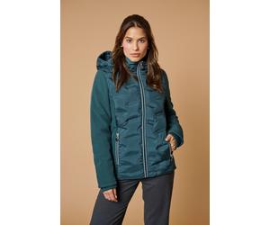 Steppjacke ZABAIONE "Jacket Av44a", Damen, Gr. M, wild teal, Web, Obermaterial: 100% Polyester, unifarben, normal, Jacken Steppjacke (54022203-M) wild teal