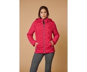 Steppjacke ZABAIONE "Jacket Av44a", Damen, Gr. XL, frosty rot, Web, Obermaterial: 100% Polyester, unifarben, normal, Jacken Steppjacke (71737235-XL) frosty rot