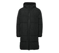11 Project PRDooby Parka Herren Übergangsjacke Parka Lange Jacke Lange Winterjacke Winterparka mit Kapuze und Steppungen Regular Fit, Größe:M, Farbe:Black (194007)
