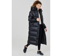 Steppmantel ATHLECIA "Elly", Damen, Gr. 36, schwarz, 100% Nylon, unifarben, lang, Mäntel Steppmantel, mit innovativer Primaloft-Wattierung (40685422-36) schwarz