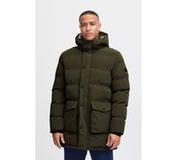 Steppmantel BLEND "BHUkendt", Herren, Gr. L, deep forest, 85% Polyester, 15% Polyamid, unifarben, regular fit Po-bedeckend, Windstopperbündchen, Mäntel Steppmantel, Wärmender Basic Steppmantel (398778