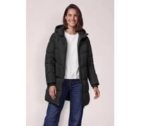 Steppmantel CECIL, Damen, Gr. L (42), schwarz, Stoff, Oberstoff: 100% Polyamid. Oberstoff 2: 100% Polyester. Futter: 100% Polyester. Füllung: 100% Polyester, unifarben, normal ca. Mitte Oberschenkel, 