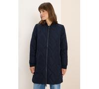 Steppmantel CECIL, Damen, Gr. XXL (46), blau (schwarz navy blau), Stoff, Obermaterial: 100% Polyester; Futter: 100% Polyester; Füllung: 100% Polyester; Rippbündchen und Kragen: 90% Polyester, 10% Elas