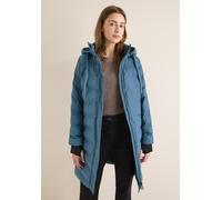 Steppmantel CECIL, Damen, Gr. XXL (46), moonstone blau, Stoff, Obermaterial: 100% Polyester; Futter: 100% Polyester; Füllung: 100% Polyester, unifarben, comfort fit Po-bedeckend, ohne Ausschnitt, Ripp