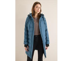 Steppmantel CECIL, Damen, Gr. XXL (46), moonstone blau, Stoff, Obermaterial: 100% Polyester. Futter: 100% Polyester. Füllung: 100% Polyester, unifarben, comfort fit Po-bedeckend, ohne Ausschnitt, Ripp