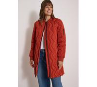 Steppmantel CECIL, Damen, Gr. XXL (46), rot (light russet rot), Stoff, Oberstoff: 100% Polyester. Füllung: 100% Polyester. Futter: 100% Polyester, unifarben, normal ca. Mitte Oberschenkel, hoch geschl