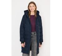 Steppmantel CECIL, Damen, Gr. XXL (46), schwarz navy blau, Stoff, Obermaterial: 100% Polyester; Futter: 100% Polyester; Füllung: 100% Polyester, unifarben, comfort fit Po-bedeckend, ohne Ausschnitt, R