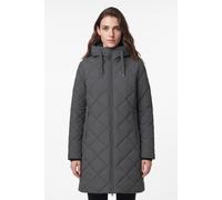 Steppmantel CMP "WOMAN COAT FIX HOOD", Damen, Gr. 40, jungle, Obermaterial: 94% Polyester, 6% Elasthan. Futter: 100% Polyester. Wattierung: 100% Polyester, Mäntel Steppmantel, mit Kapuze, sportlicher 