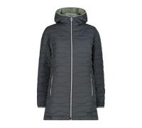 Steppmantel CMP "WOMAN PARKA FIX HOOD", Damen, Gr. 44, grau (jungle), Obermaterial: 100% Polyester. Futter: 100% Polyester. Wattierung: 100% Polyester, Mäntel Steppmantel, mit Kapuze, aus Polyester (5