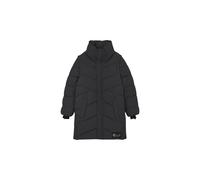 Steppmantel COLOR KIDS "Steppjacke COJr. Jacket/West - Quilt - long", Mädchen, Gr. 140, schwarz (phantom), Obermaterial: 100% Polyester PES., Jacken Steppmantel (43930918-140) phantom