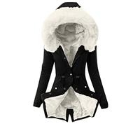 Steppmantel Damen,Damen Winterjacke Jacke Winter Farbvarianten Übergangsjacke Warm Bomberjacke Steppjacke Wintermantel Daunenjacke,Dicke Winterjacke Damen,Warme Winterjacke,H White,3Xl