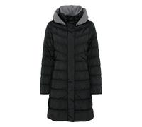 Steppmantel FUCHS SCHMITT "Steppkurzmantel", Damen, Gr. 34, schwarz, Web, Obermaterial: 100% Polyester, clean, unifarben, regular fit lang, Rundhals, eingesetzt gerader Abschluss, Mäntel Steppmantel, 