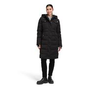 Steppmantel GIL BRET "Damen mit Kapuze", Damen, Gr. 42, schwarz, Obermaterial: 100% Polyester; Besatz: 92% Polyester, 8% Elasthan; Futter: 100% Polyamid; Füllung: 100% Polyester; Ärmelfutter: 100% Pol