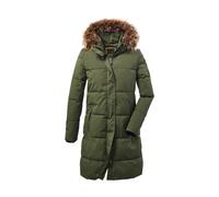 Steppmantel "GW 18 WMN QLTD PRK", Damen, Gr. 44, olivgrün, Oberstoff: 88% Polyester, 12% Baumwolle, Futter: 100% Polyester, Wattierung: 100% Polyester, G.I.G.A. DX BY KILLTEC, Mäntel Steppmantel, wass