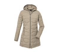 G.I.G.A. DX Damen Steppparka mit Kapuze/Funktionsparka in Daunenoptik GW 20 WMN QLTD PRK, hellbeige, 38, 39844-000