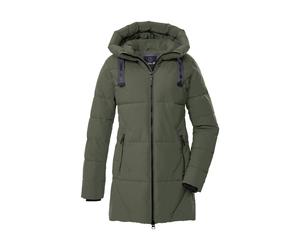 Steppmantel "GW 30 WMN QLTD PRK", Damen, Gr. 46, grün (olivgrün), Obermaterial: 100% Polyester;Futter: 100% Polyester;Füllung: 100% Polyester, G.I.G.A. DX BY KILLTEC, Mäntel Steppmantel, Wasserabweise