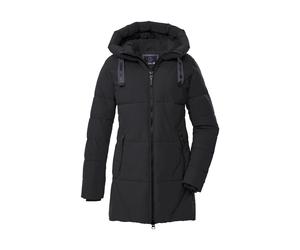 Steppmantel "GW 30 WMN QLTD PRK", Damen, Gr. 46, schwarz, Obermaterial: 100% Polyester.Futter: 100% Polyester.Füllung: 100% Polyester, G.I.G.A. DX BY KILLTEC, Mäntel Steppmantel, Wasserabweisender, at