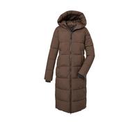 Steppmantel "GW 50 WMN QLTD CT", Damen, Gr. 40, braun (dunkelbraun), Obermaterial: 100% Polyester;Futter: 100% Polyester;Füllung: 100% Polyester, G.I.G.A. DX BY KILLTEC, Mäntel Steppmantel, Trendiger