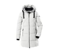 Steppmantel "GW 56 WMN QLTD PRK", Damen, Gr. 40, weiß (naturweiß), Obermaterial: 100% Polyester.Futter: 100% Polyester.Füllung: 100% Polyester, G.I.G.A. DX BY KILLTEC, Mäntel Steppmantel, Wasserabweis