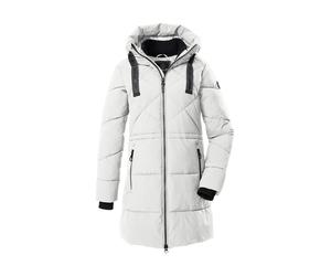 Steppmantel "GW 56 WMN QLTD PRK", Damen, Gr. 44, weiß (naturweiß), Obermaterial: 100% Polyester;Futter: 100% Polyester;Füllung: 100% Polyester, G.I.G.A. DX BY KILLTEC, Mäntel Steppmantel, Wasserabweis