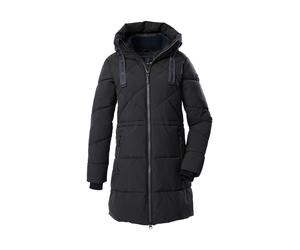Steppmantel "GW 56 WMN QLTD PRK", Damen, Gr. 46, schwarz, Obermaterial: 100% Polyester;Futter: 100% Polyester;Füllung: 100% Polyester, G.I.G.A. DX BY KILLTEC, Mäntel Steppmantel, Wasserabweisender, wi