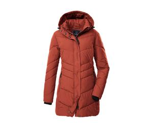 Steppmantel "GW 60 WMN QLTD PRK", Damen, Gr. 36, rot (feuerrot), Obermaterial: 100% Polyester;Futter: 100% Polyester;Füllung: 100% Polyester, G.I.G.A. DX BY KILLTEC, Mäntel Steppmantel, Schmaler, wass