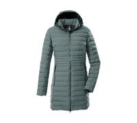 Steppmantel "GW 77 WMN QLTD PRK", Damen, Gr. 34, jade, Obermaterial: 100% Polyester.Futter: 100% Polyester.Füllung: 100% Polyester, G.I.G.A. DX BY KILLTEC, Mäntel Steppmantel, Damen Funktionsparka: wa