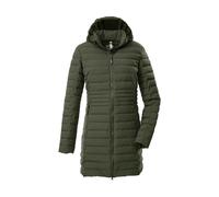 Steppmantel "GW 77 WMN QLTD PRK", Damen, Gr. 36, grün, Obermaterial: 100% Polyester.Futter: 100% Polyester.Füllung: 100% Polyester, G.I.G.A. DX BY KILLTEC, Mäntel Steppmantel, Damen Funktionsparka: wa