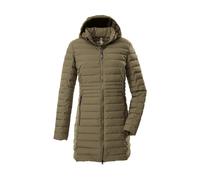 Steppmantel "GW 77 WMN QLTD PRK", Damen, Gr. 38, schlamm, Obermaterial: 100% Polyester;Futter: 100% Polyester;Füllung: 100% Polyester, G.I.G.A. DX BY KILLTEC, Mäntel Steppmantel, Damen Funktionsparka: