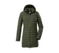 Steppmantel "GW 77 WMN QLTD PRK", Damen, Gr. 40, grün, Obermaterial: 100% Polyester.Futter: 100% Polyester.Füllung: 100% Polyester, G.I.G.A. DX BY KILLTEC, Mäntel Steppmantel, Damen Funktionsparka: wa