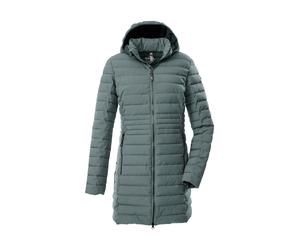 Steppmantel "GW 77 WMN QLTD PRK", Damen, Gr. 40, jade, Obermaterial: 100% Polyester;Futter: 100% Polyester;Füllung: 100% Polyester, G.I.G.A. DX BY KILLTEC, Mäntel Steppmantel, Damen Funktionsparka: wa