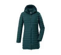Steppmantel "GW 77 WMN QLTD PRK", Damen, Gr. 46, dunkelpetrol, Obermaterial: 100% Polyester.Futter: 100% Polyester.Füllung: 100% Polyester, G.I.G.A. DX BY KILLTEC, Mäntel Steppmantel, Damen Funktionsp