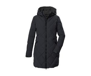 Steppmantel "GW 89 WMN QLTD PRK", Damen, Gr. 36, schwarz, Obermaterial: 100% Polyester.Futter: 100% Polyester.Füllung: 100% Polyester, G.I.G.A. DX BY KILLTEC, Mäntel Steppmantel, Wasserabweisender Ste