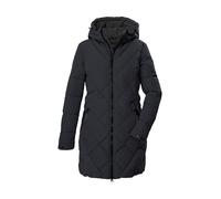 Steppmantel "GW 89 WMN QLTD PRK", Damen, Gr. 38, schwarz, Obermaterial: 100% Polyester;Futter: 100% Polyester;Füllung: 100% Polyester, G.I.G.A. DX BY KILLTEC, Mäntel Steppmantel, Wasserabweisender Ste