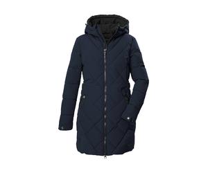 Steppmantel "GW 89 WMN QLTD PRK", Damen, Gr. 42, navy, Obermaterial: 100% Polyester;Futter: 100% Polyester;Füllung: 100% Polyester, G.I.G.A. DX BY KILLTEC, Mäntel Steppmantel, Wasserabweisender Steppp
